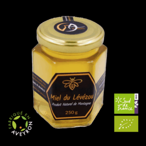 Miel du Lévézou, BIO millésime 2025, 250g